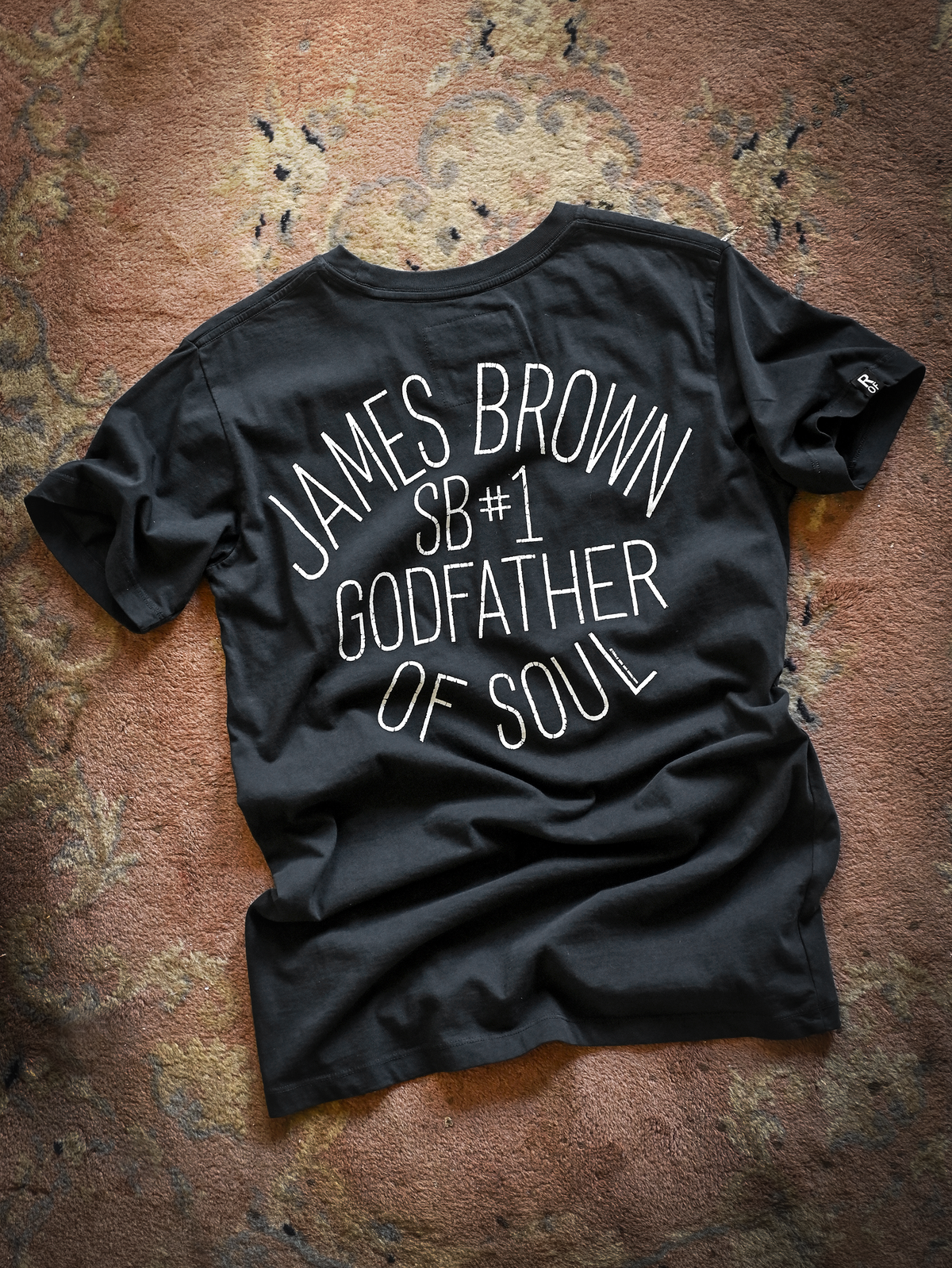 James Brown Godfather of Soul Black Tee