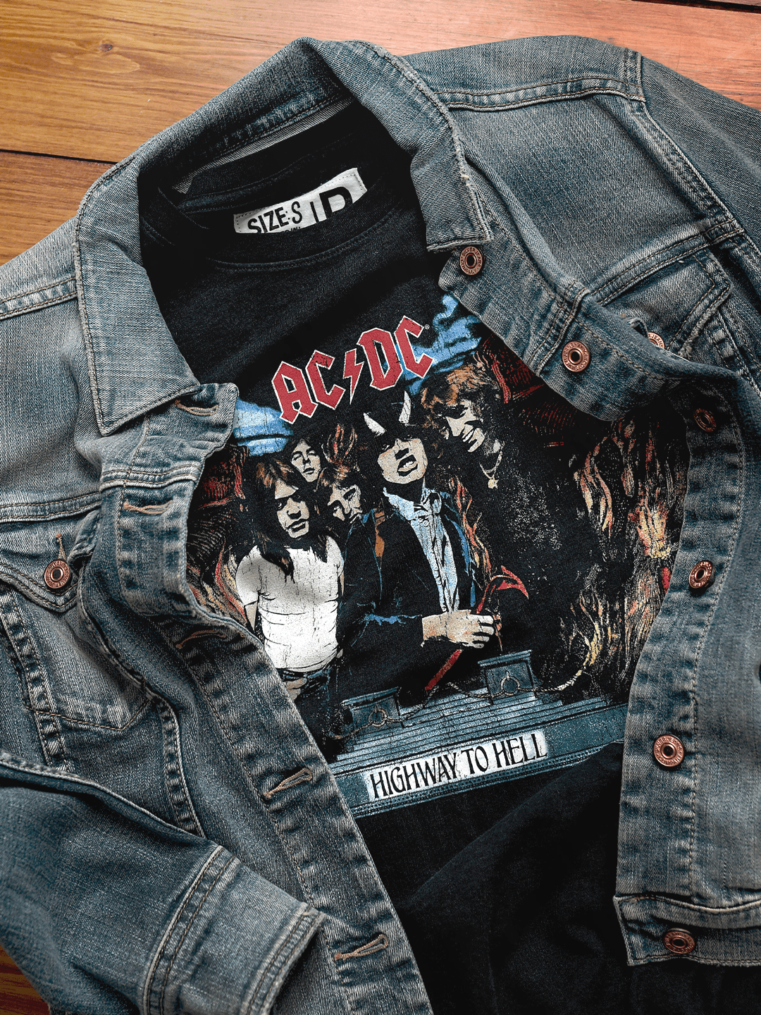 AC/DC Highway to Hell Black Tee