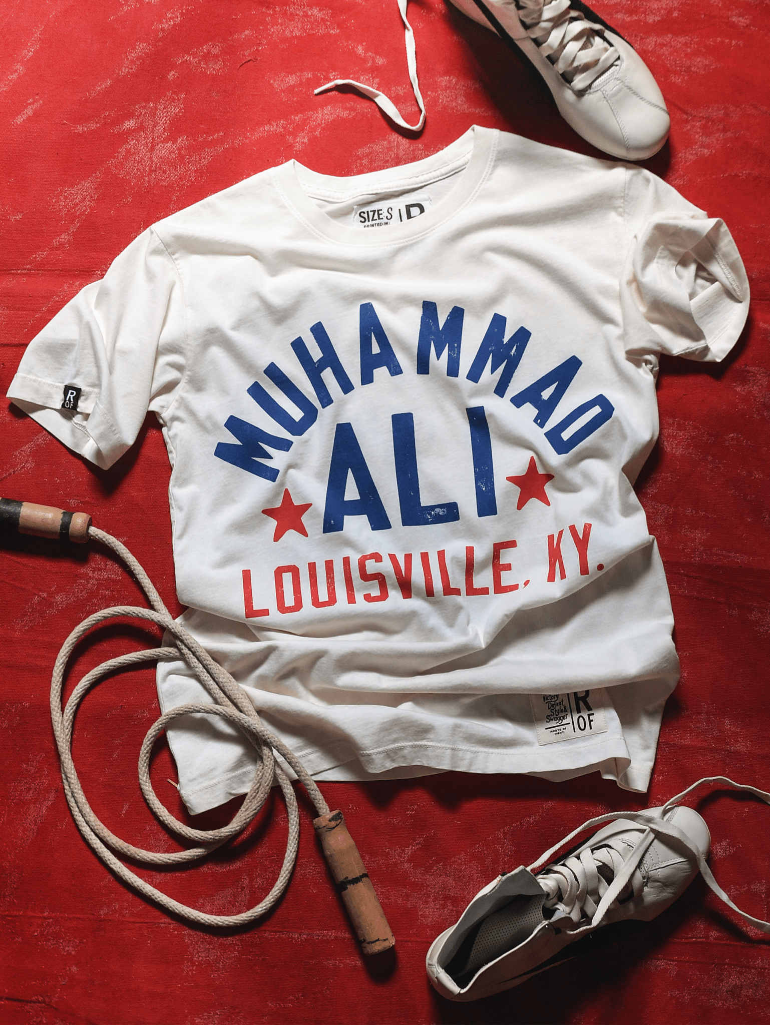 Ali Classic Float Quote Tee - Roots of Fight