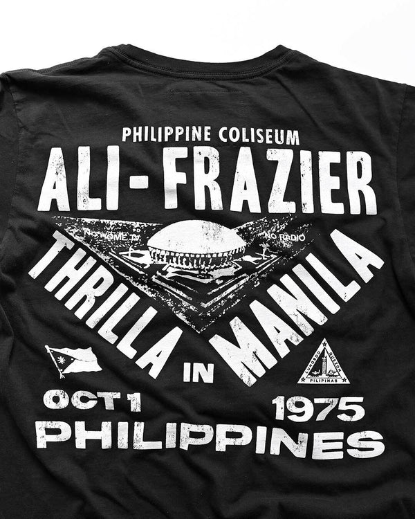 トップス Roots of Fight Thrilla in Manila Tank. M Thrilla in Manila Black Muscle Tee - Roots of Fight