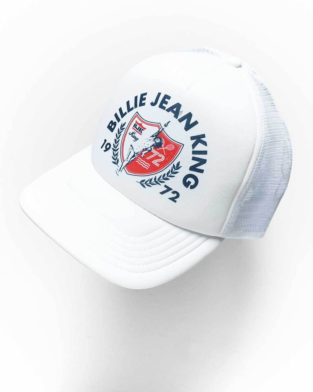 Billie Jean King '72 Trucker Hat - Roots of Fight