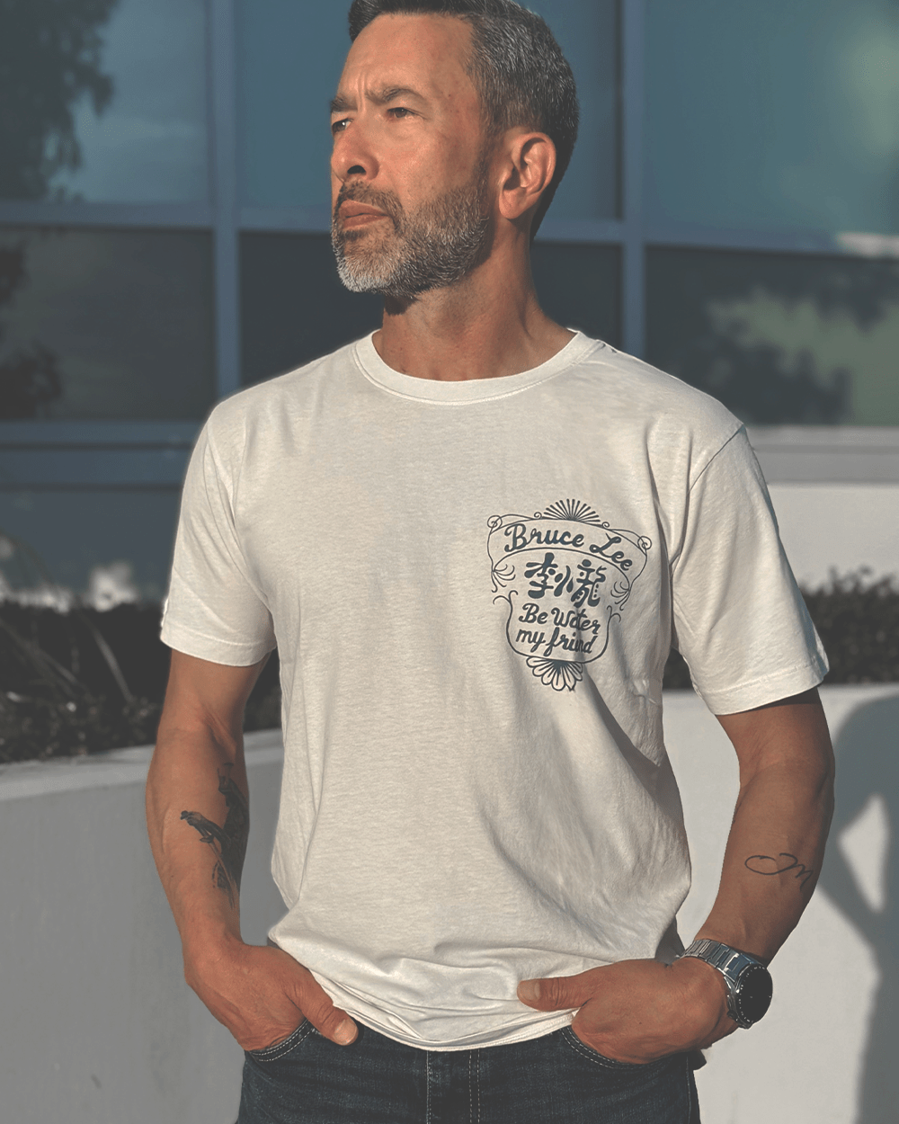 bruce-lee-be-water-white-tee-