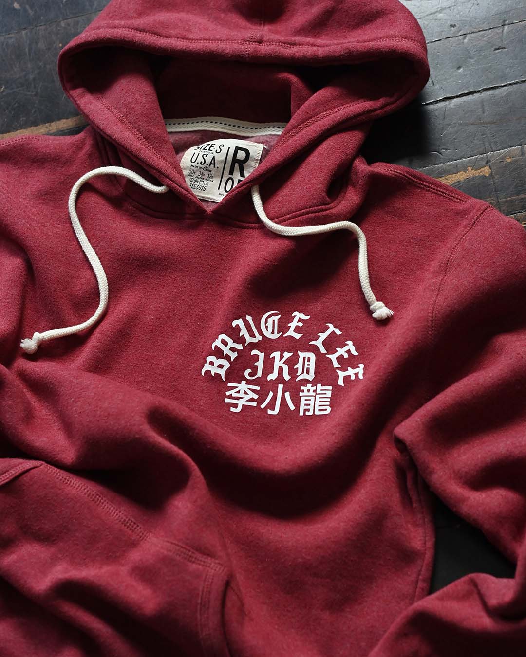 Bruce Lee Oakland '67 Cardinal PO Hoody