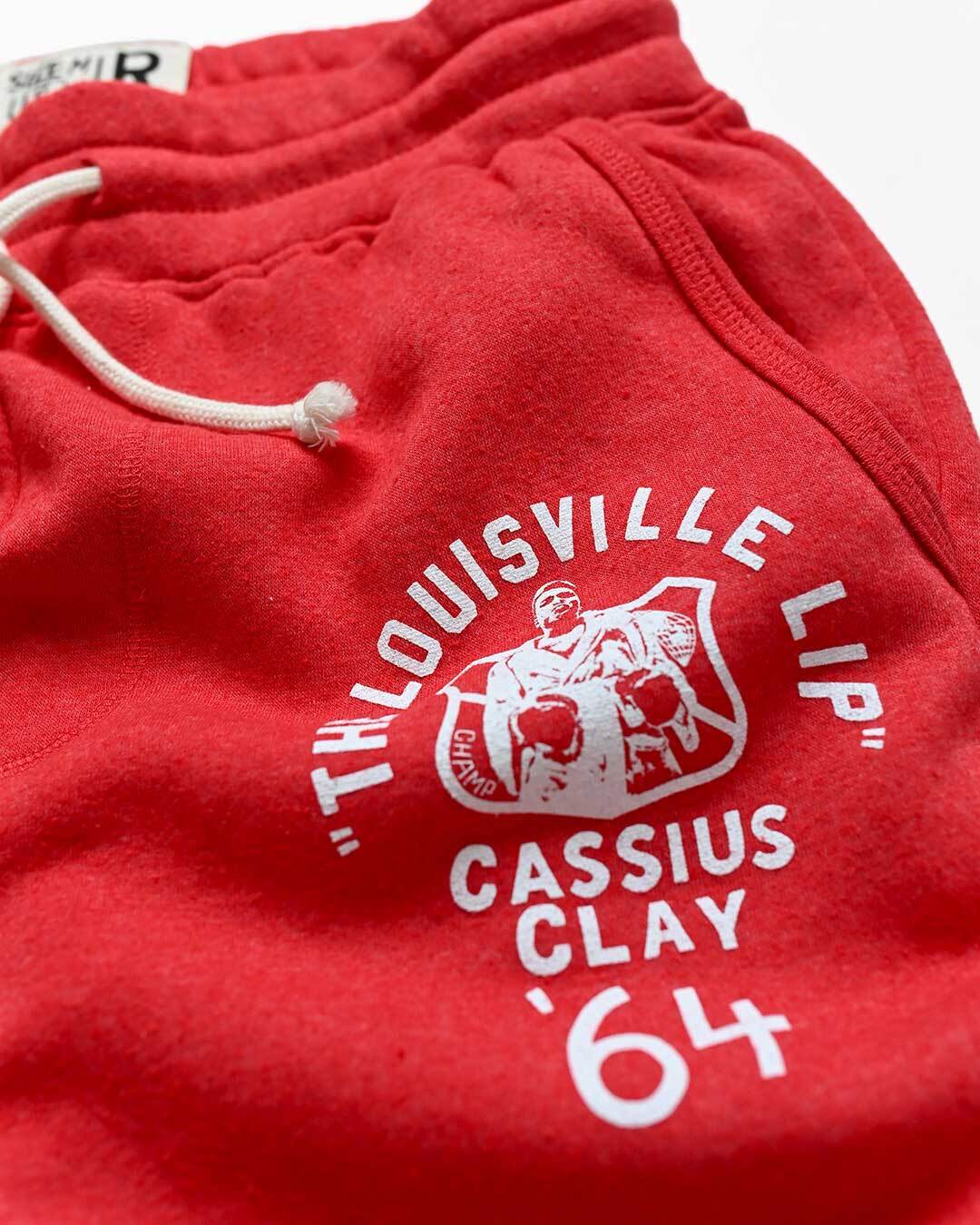 Cassius Clay Louisville LIP Red Sweatpants - Roots of Fight