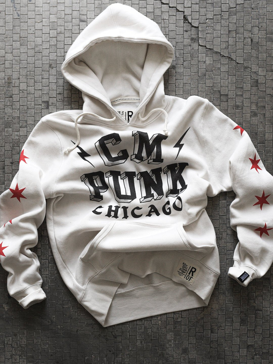 hatecreation ロンT fti swag punkandyo CM Punk Chicago White PO Hoody