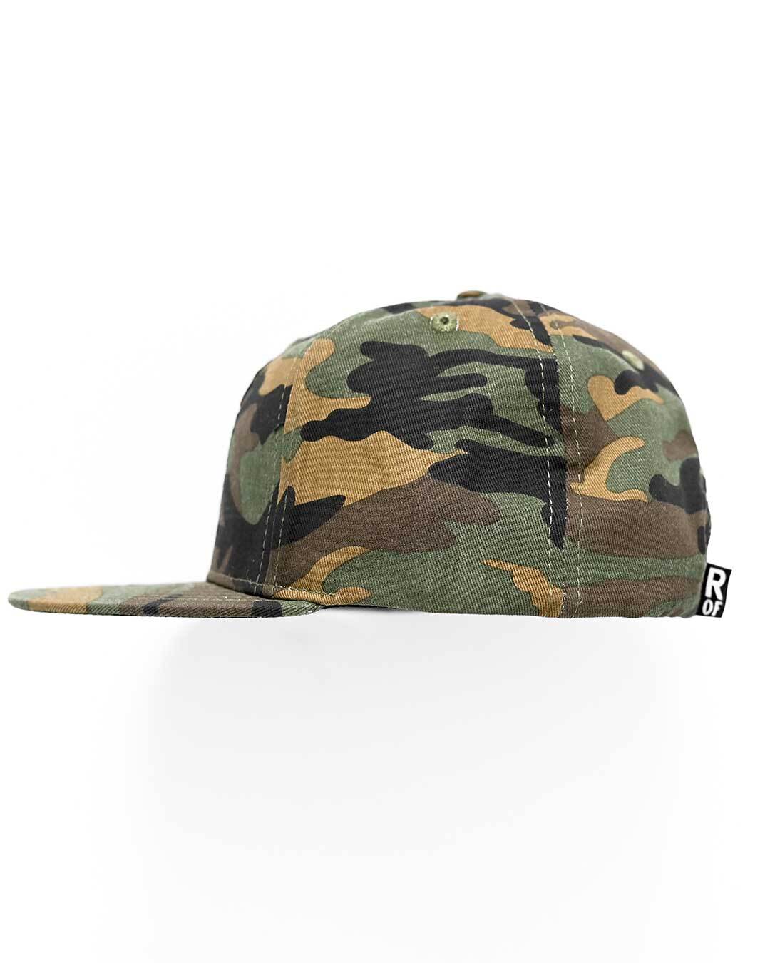 Elvis Army Camouflage Snapback Hat - Roots of Fight