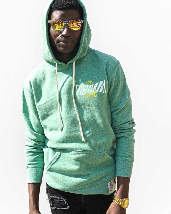 FOTC - Ali 1971 Green PO Hoody - Roots of Fight FOTC - Ali 1971 Green PO Hoody - Roots of Fight