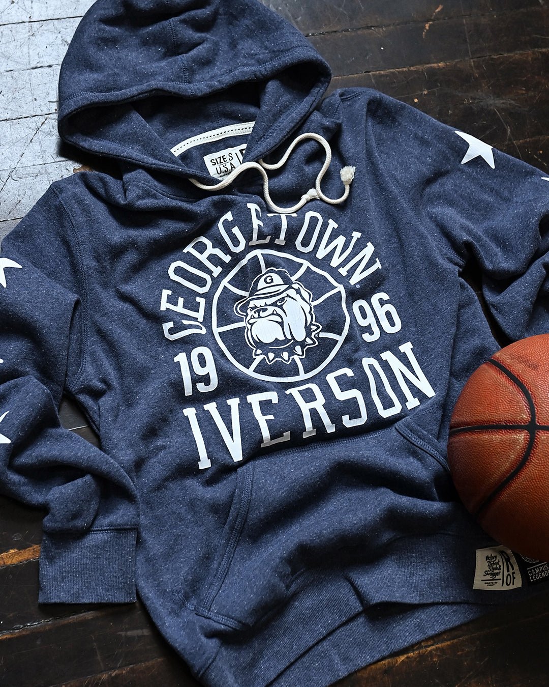 GU - Allen Iverson Basketball '96 Navy PO Hoody GU - Allen Iverson Basketball '96 Navy PO Hoody