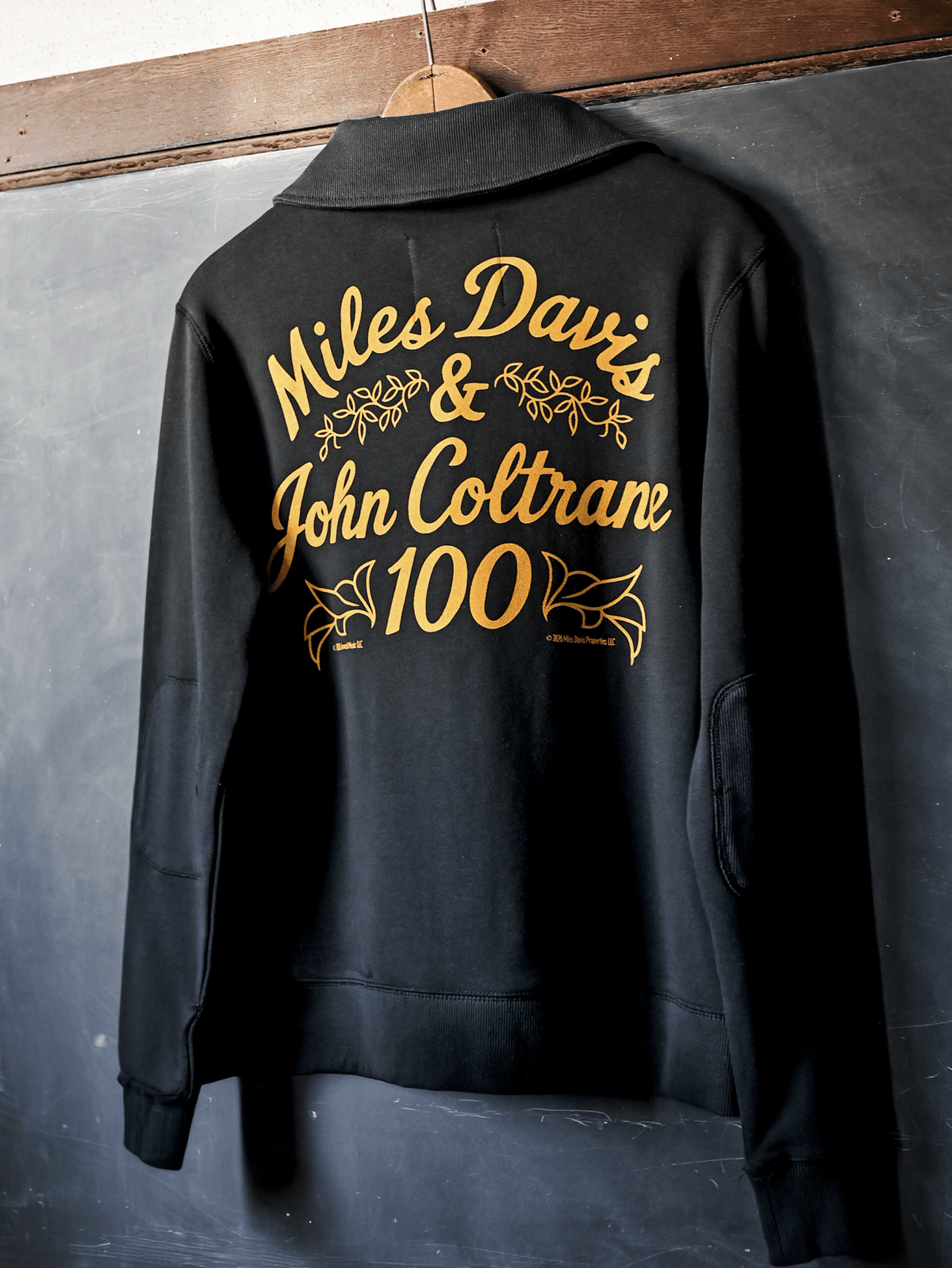 Miles Davis x John Coltrane 100 Years Black Cardigan - Roots of Fight