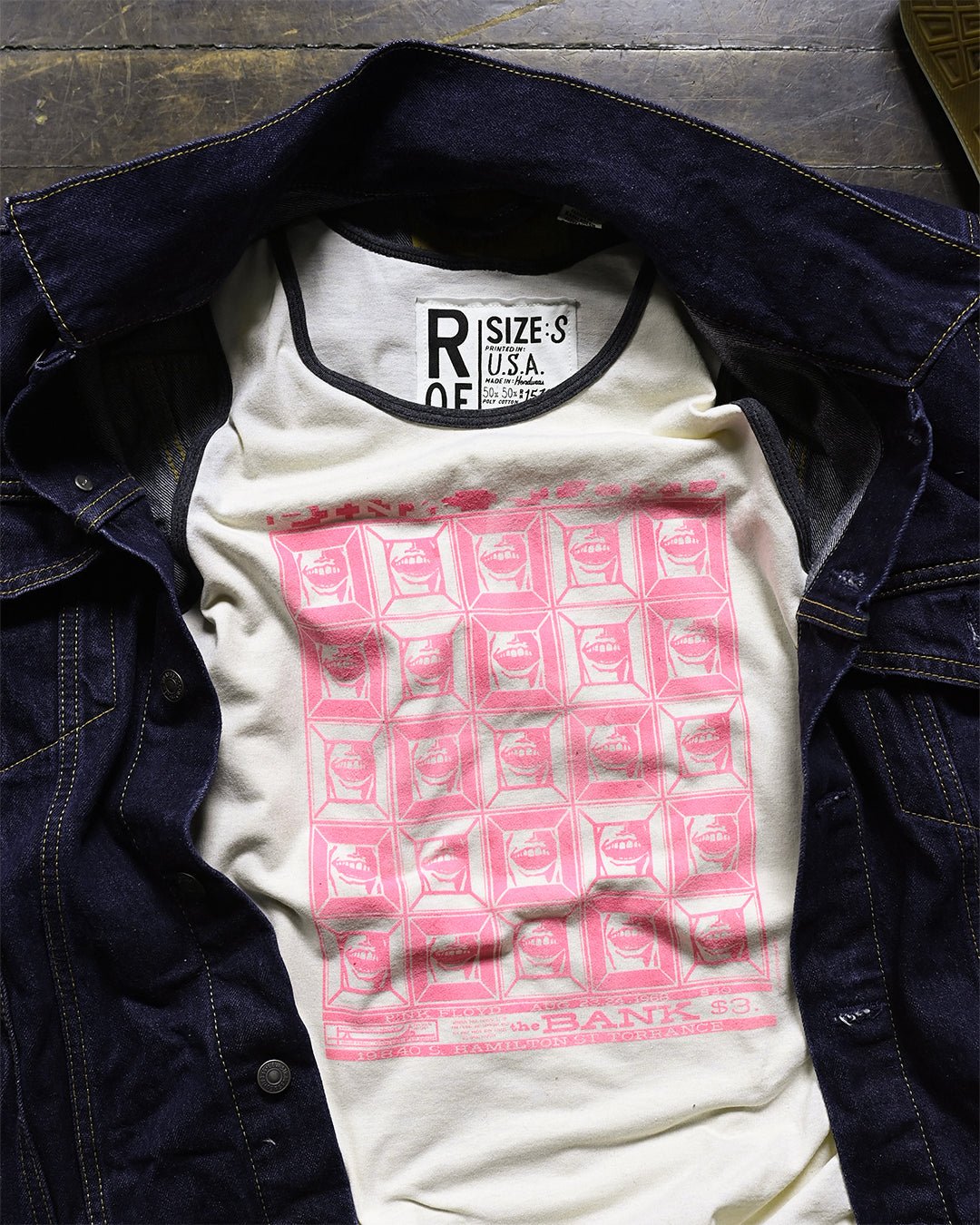 Pink Floyd Vintage Poster White Tank - Roots of Fight