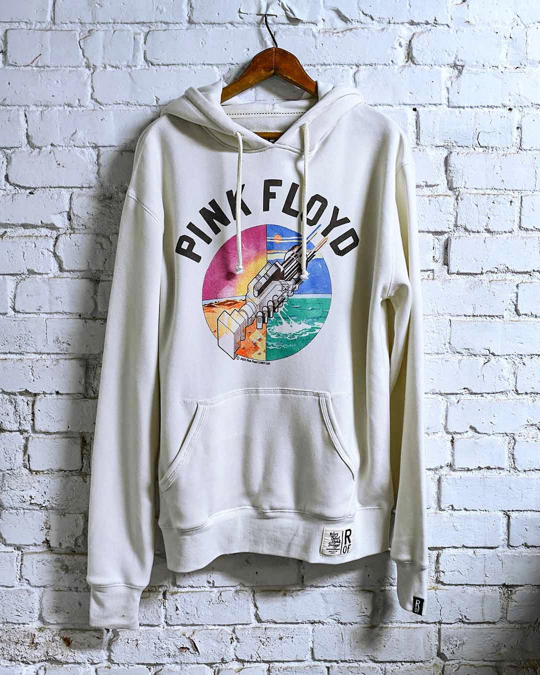 Pink Floyd Wish You Were Here White PO Hoody