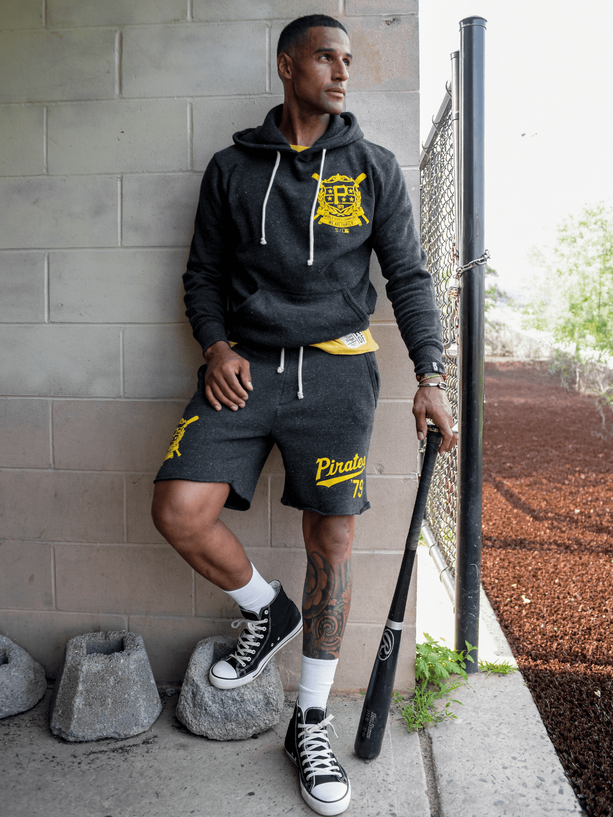 PIT Pirates '79 World Champs Black PO Hoody - Roots of Fight