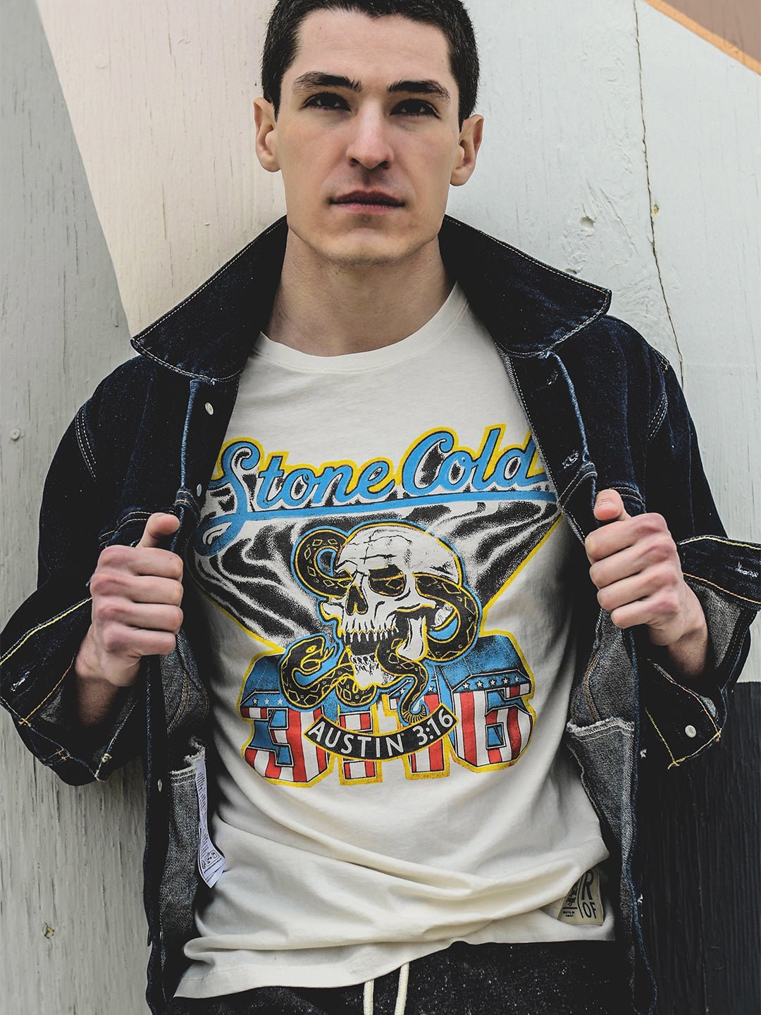 Stone Cold Steve Austin Verse White Tee