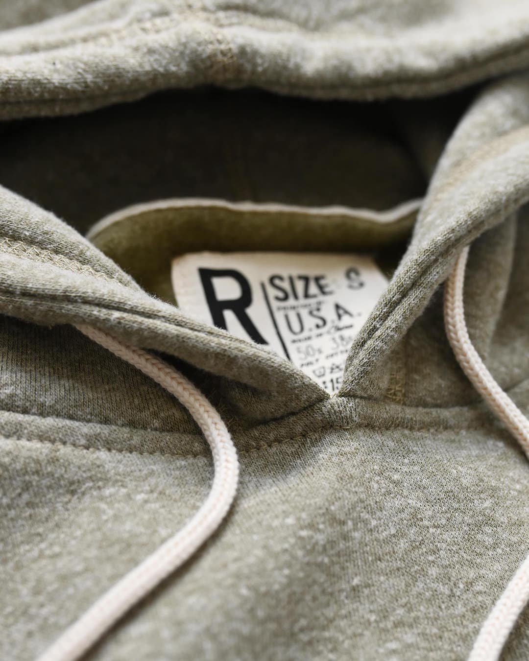 Supersoft Midweight Heather Olive Hoody - Roots of Fight