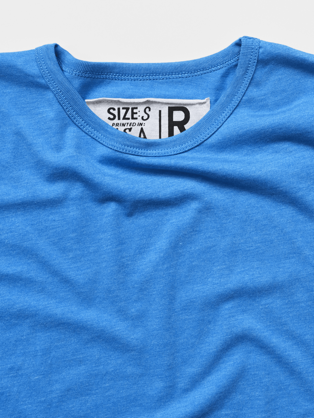 Triblend Blue Tee - Roots of Fight