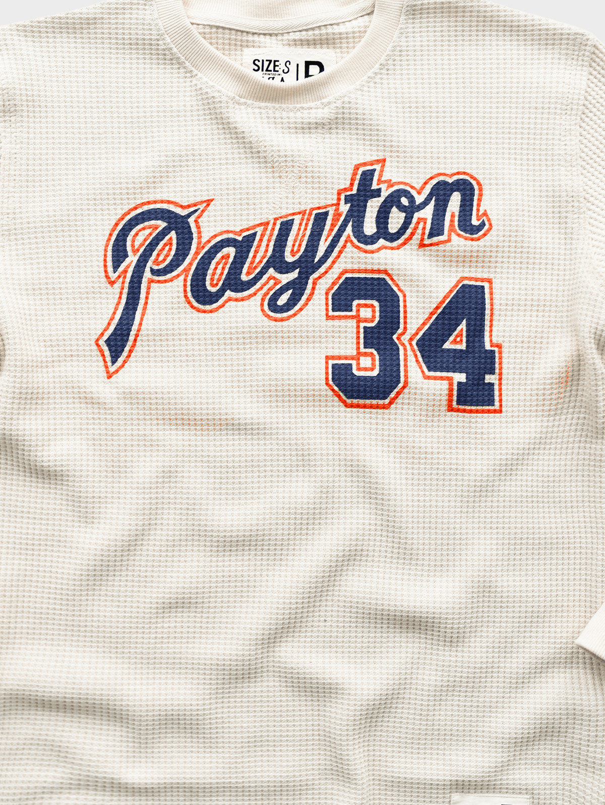 Walter Payton #34 Ivory Thermal - Roots of Fight