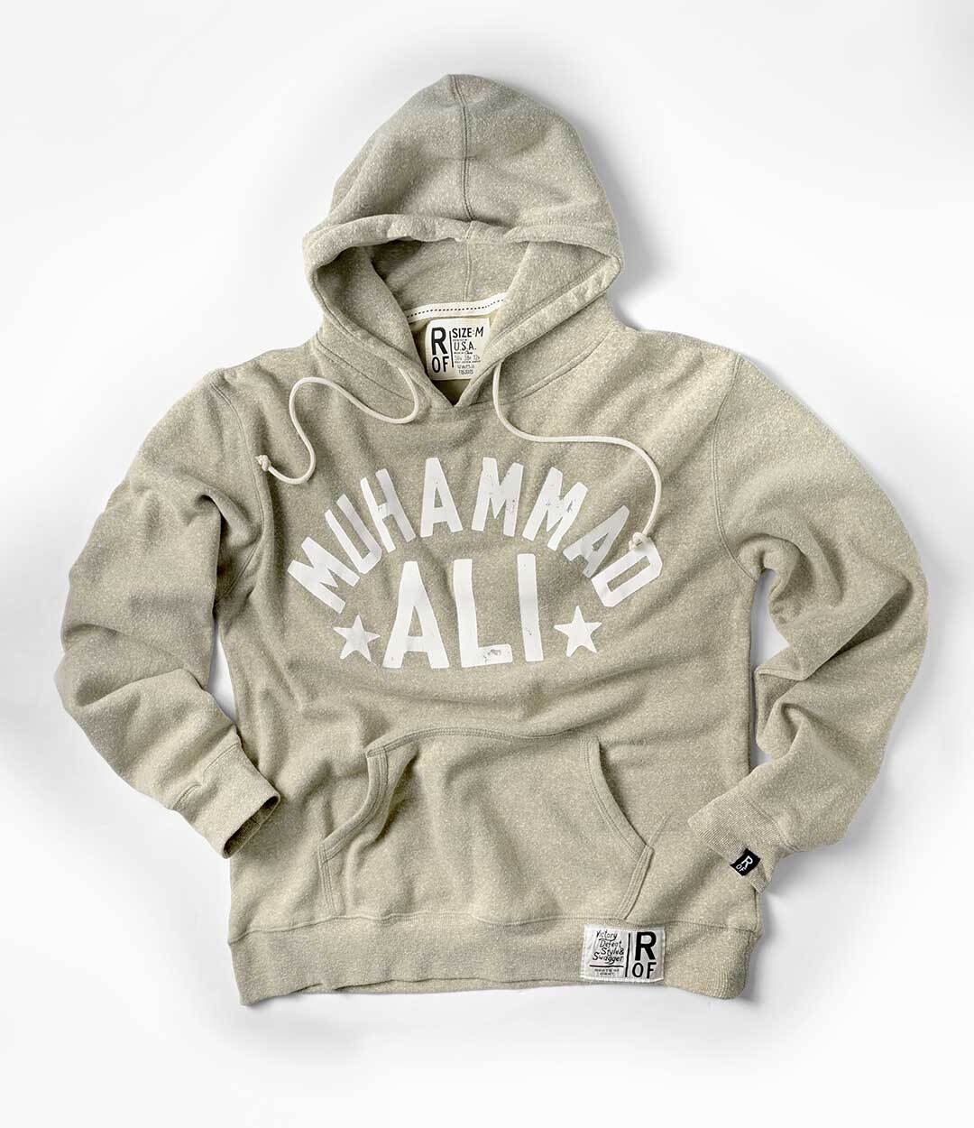Ali Float Quote Heather Sage PO Hoody - Roots of Fight