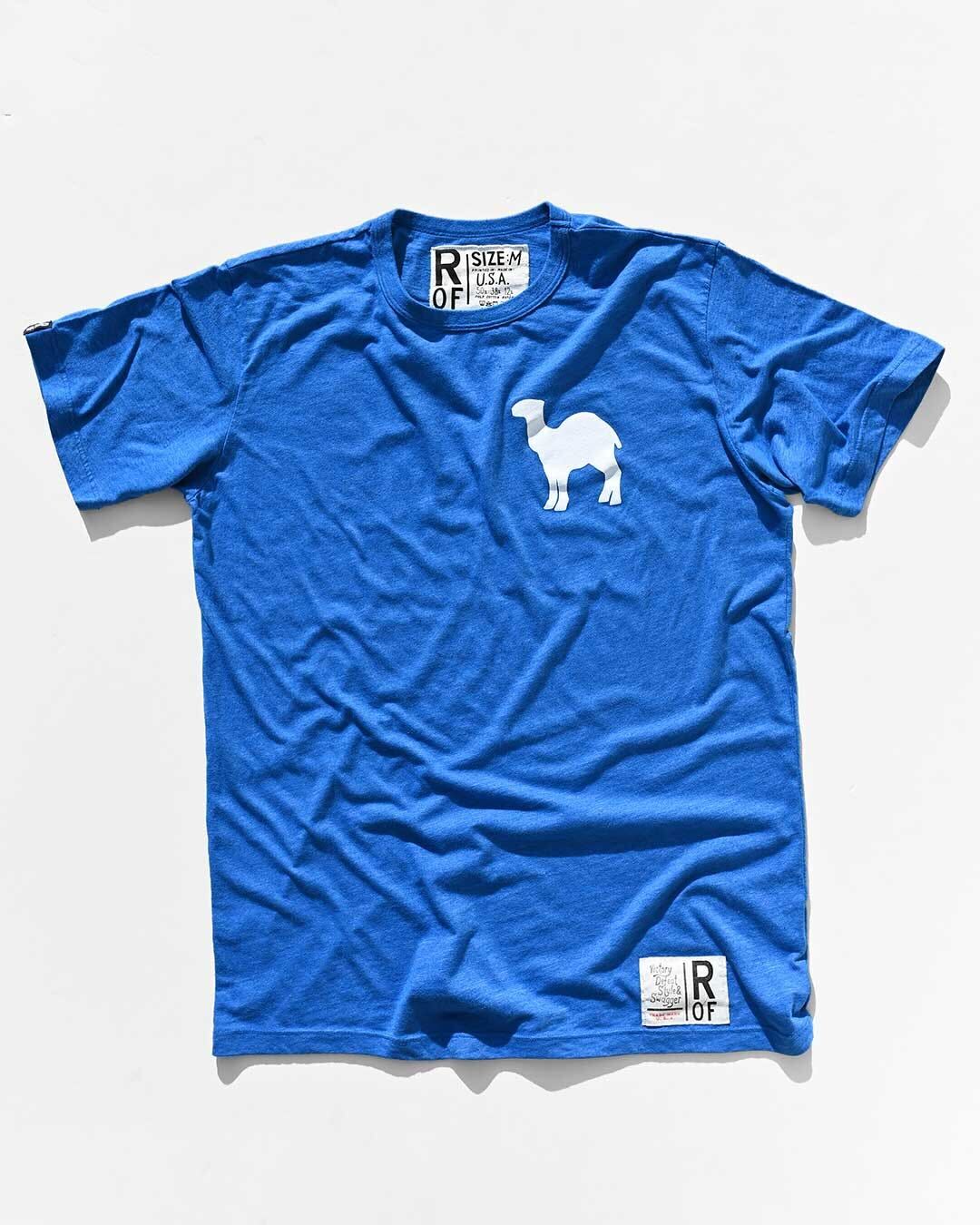 Iron Sheik 1984 Wrestling Blue Tee - Roots of Fight Canada