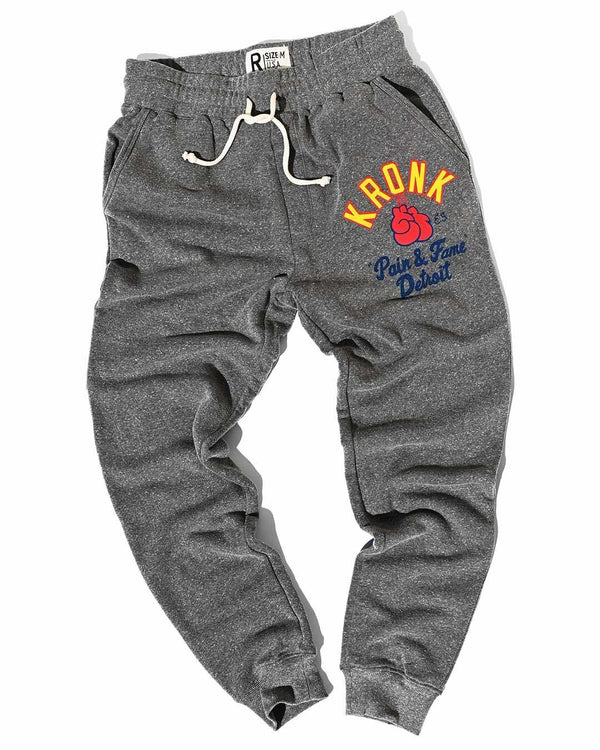 Kronk Gym Classic Grey Sweatpants Roots of Fight