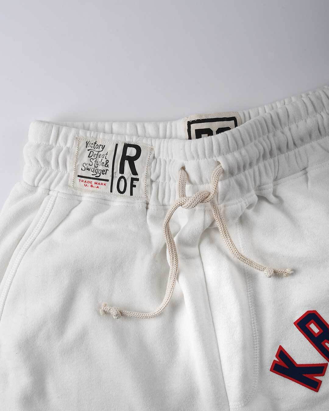 Kronk &#39;Pain &amp; Fame&#39; Ivory Sweatpants - Roots of Fight Canada