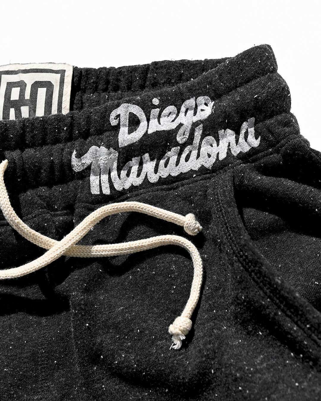 Maradona #10 Black Shorts - Roots of Fight Canada