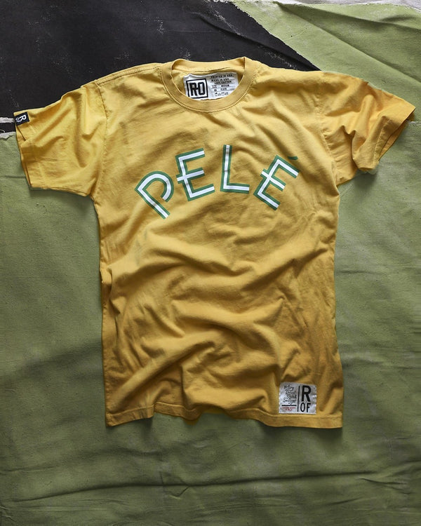 Pelé Brasil #10 Yellow Tee