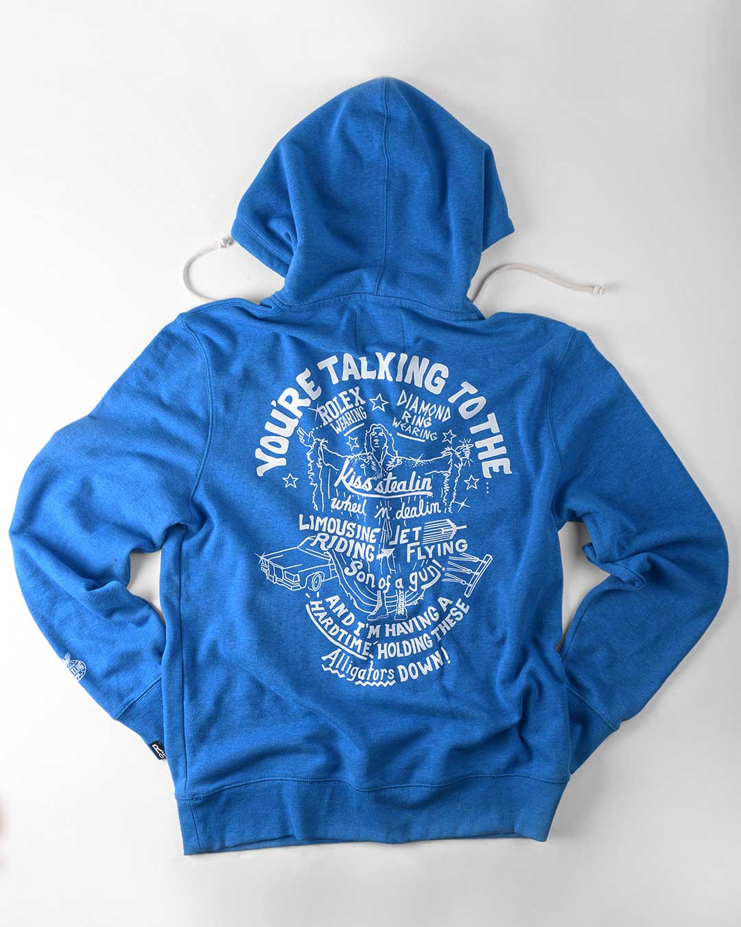 Ric Flair 'You're Talking To The" Blue PO Hoody - Roots of Fight