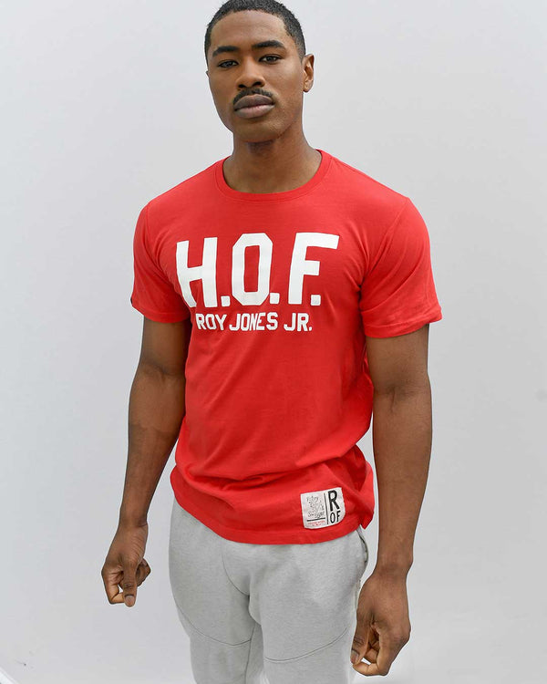 Roy Jones Jr. H.O.F. Red Tee - Roots of Fight