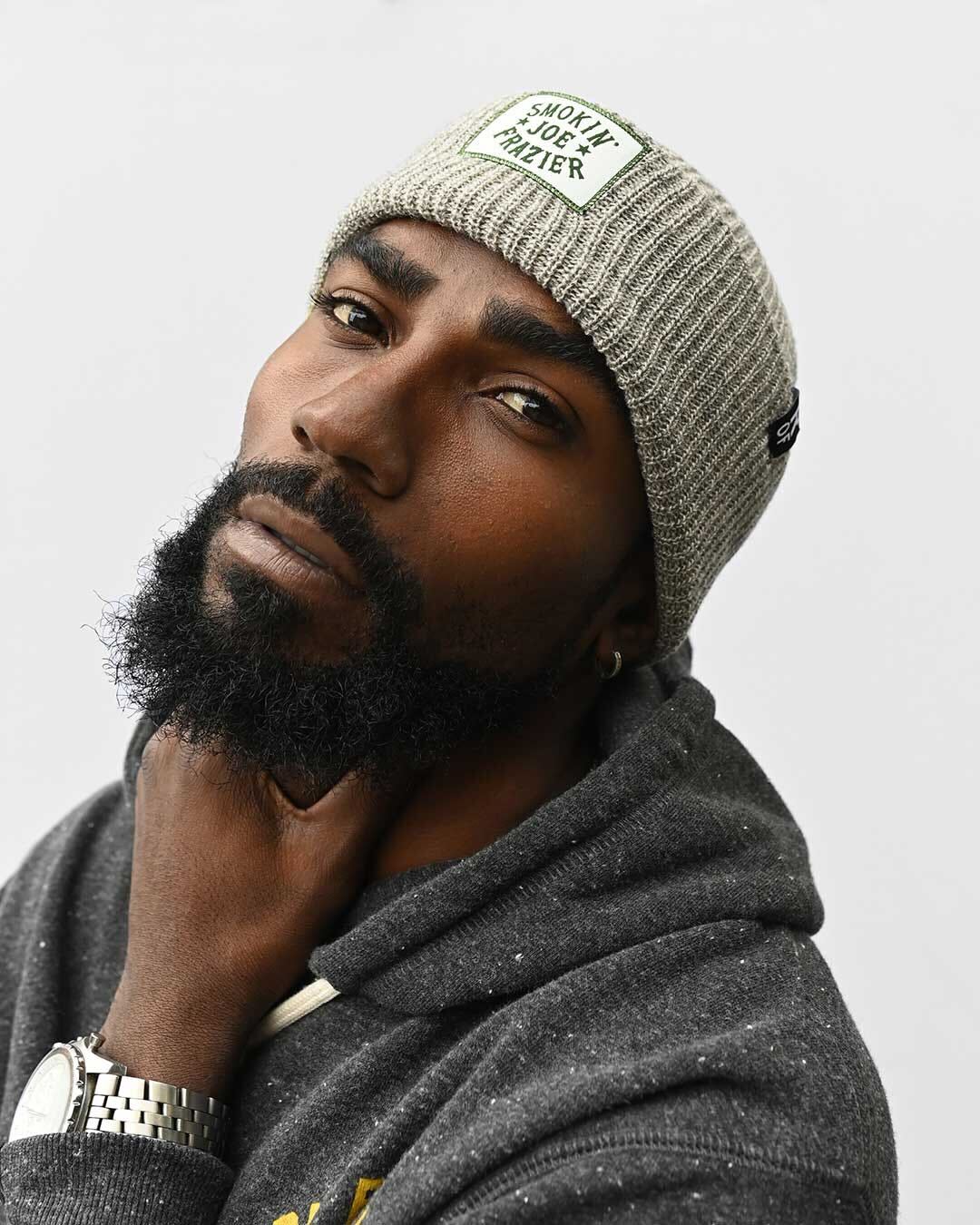 Smokin' Joe Frazier Heather Tan Beanie - Roots of Fight Canada