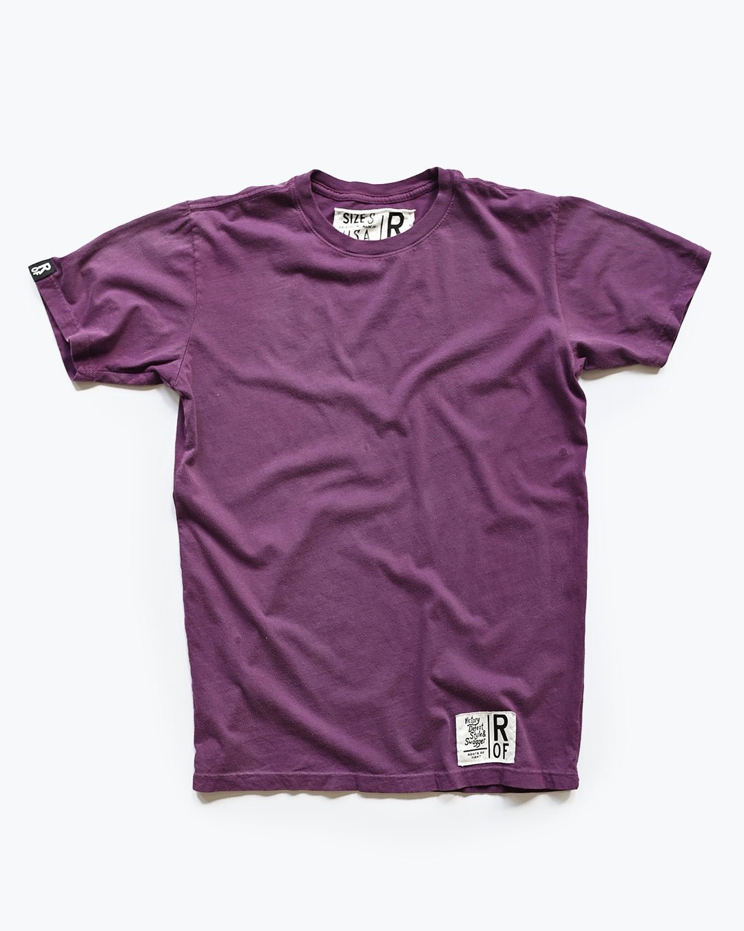 100% Cotton Sun Faded Tee - Roots of Fight