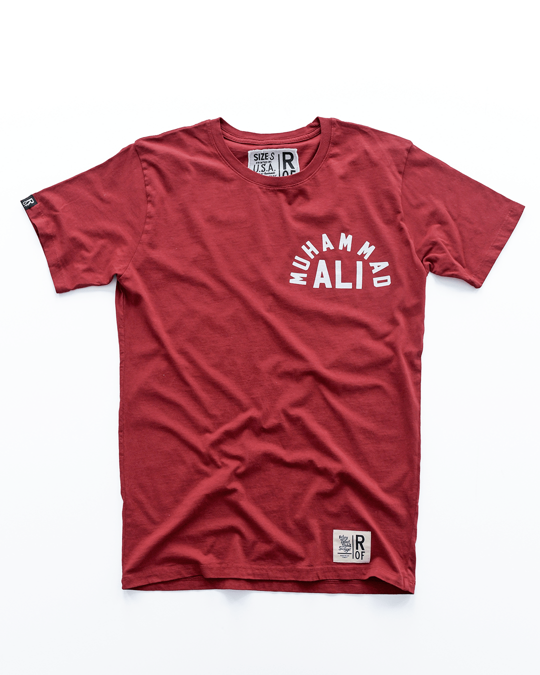 Ali Float Like A Butterfly Cardinal Tee - Roots of Fight