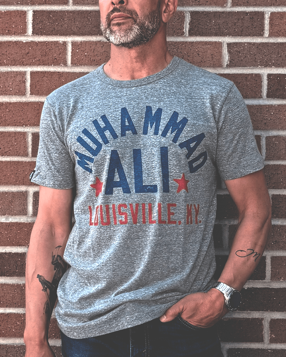 Ali Float Quote Triblend Tee - Roots of Fight