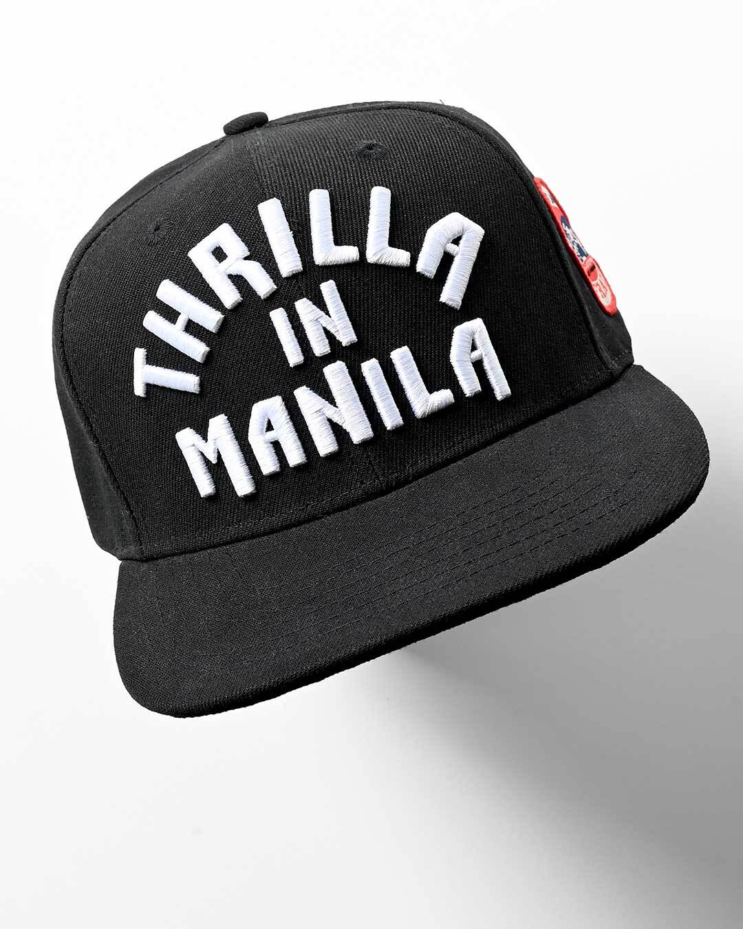 Ali - Frazier Thrilla in Manila Black Snapback Hat - Roots of Fight