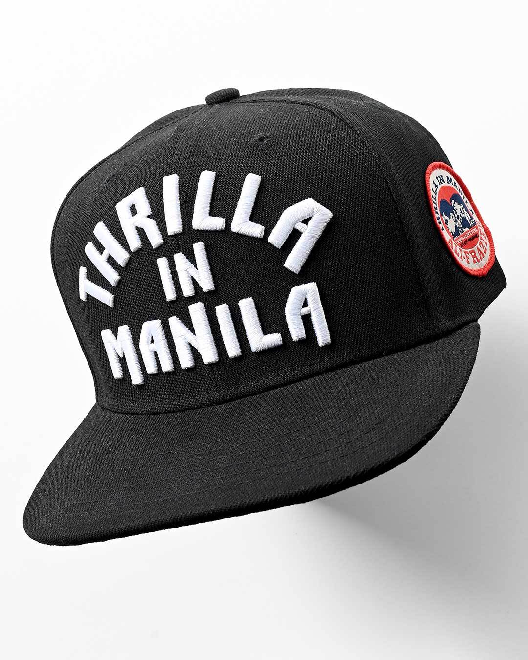 Ali - Frazier Thrilla in Manila Black Snapback Hat - Roots of Fight