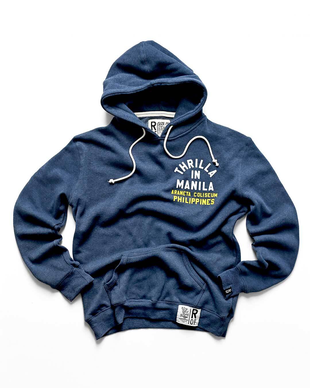 Ali - Frazier Thrilla in Manila Navy PO Hoody - Roots of Fight