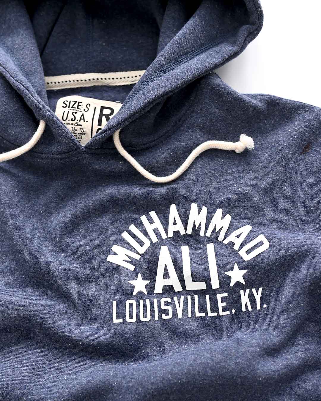 Ali LK &#39;It&#39;s not bragging&#39; Navy PO Hoody - Roots of Fight