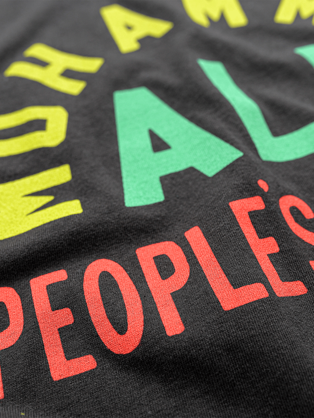 Ali People's Champ Black Muscle Tee - Roots of Fight