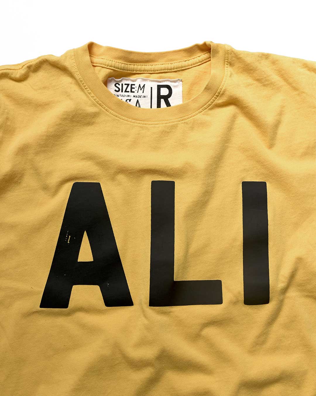 Ali 'You Lose Nothing' Gold Tee - Roots of Fight