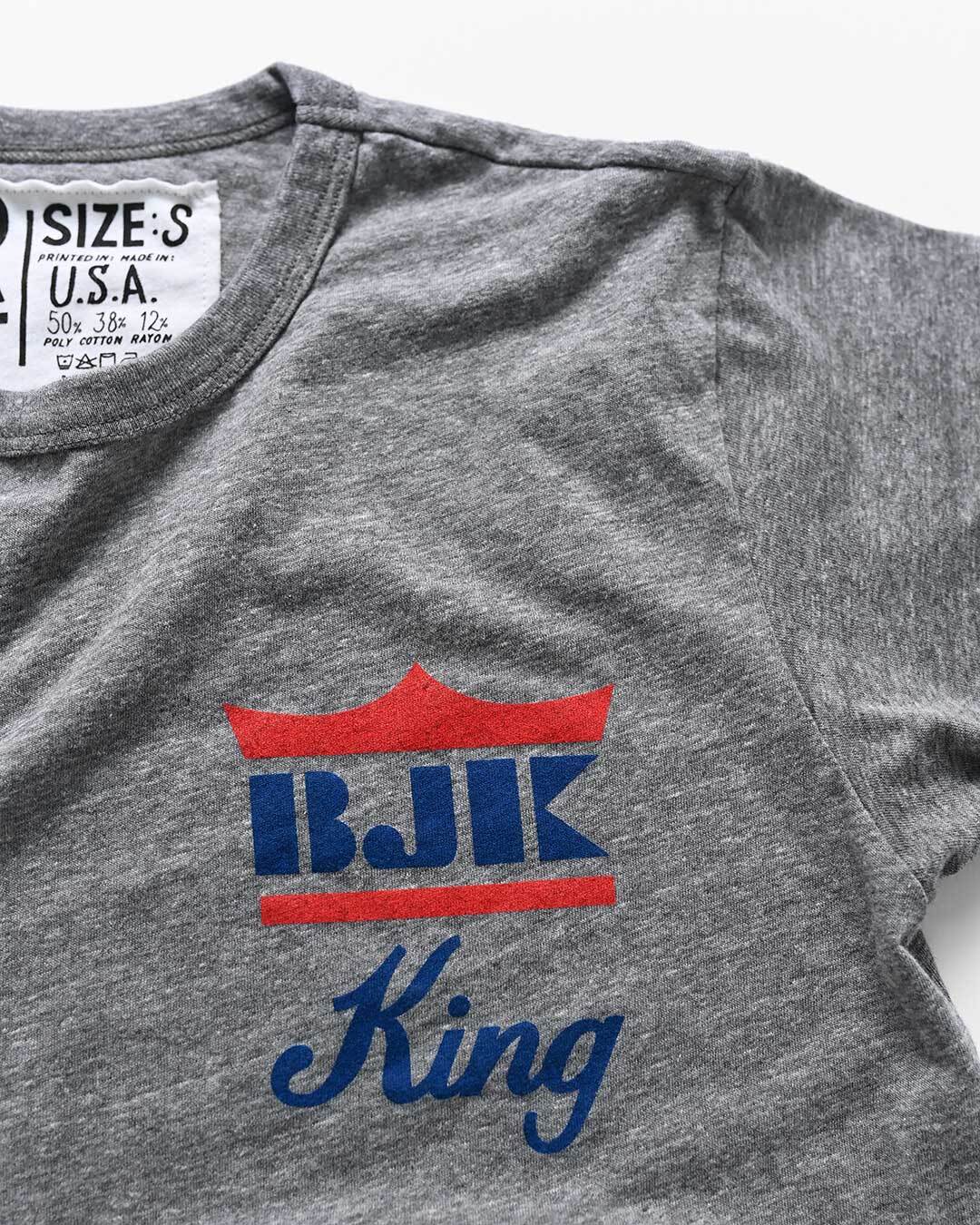 Billie Jean King Classic Grey Tee - Roots of Fight