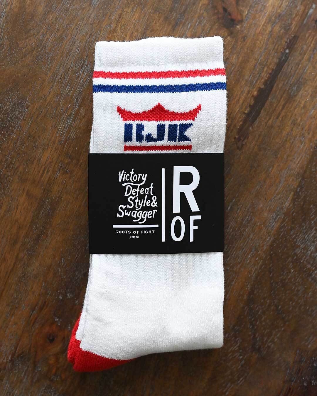 Billie Jean King White Socks - Roots of Fight