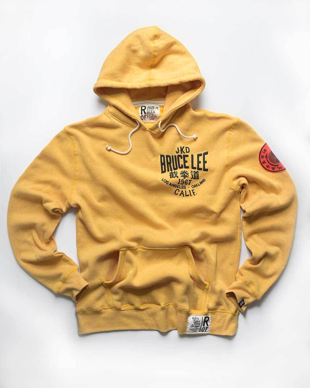 Bruce Lee JKD 1967 Yellow PO Hoody - Roots of Fight