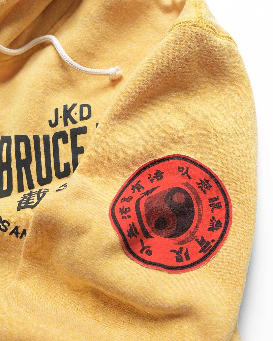 Bruce Lee JKD 1967 Yellow PO Hoody - Roots of Fight