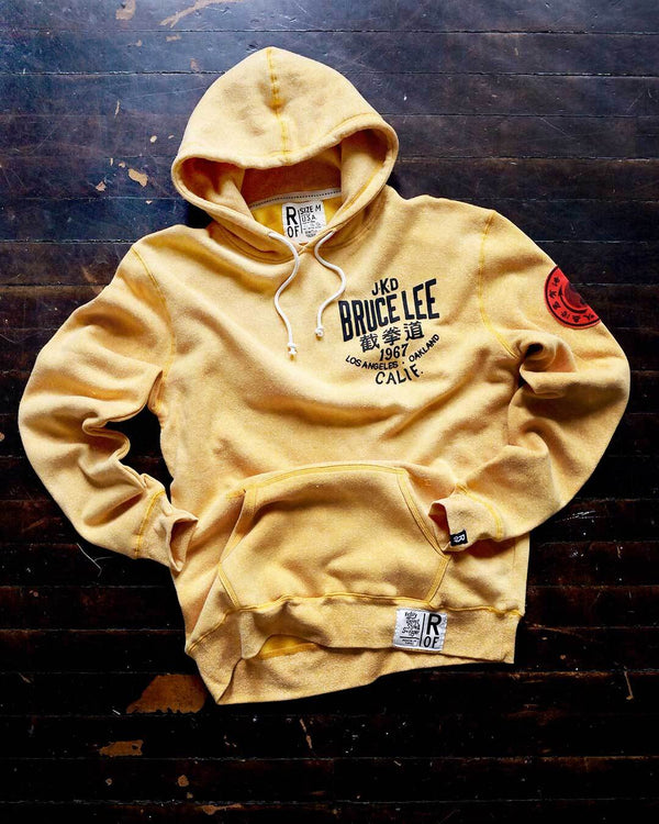 Bruce Lee JKD 1967 Yellow PO Hoody - Roots of Fight