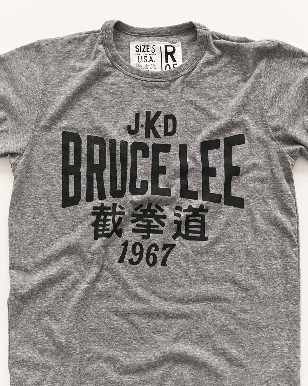 Bruce Lee JKD '67 Grey Triblend Tee - Roots of Fight