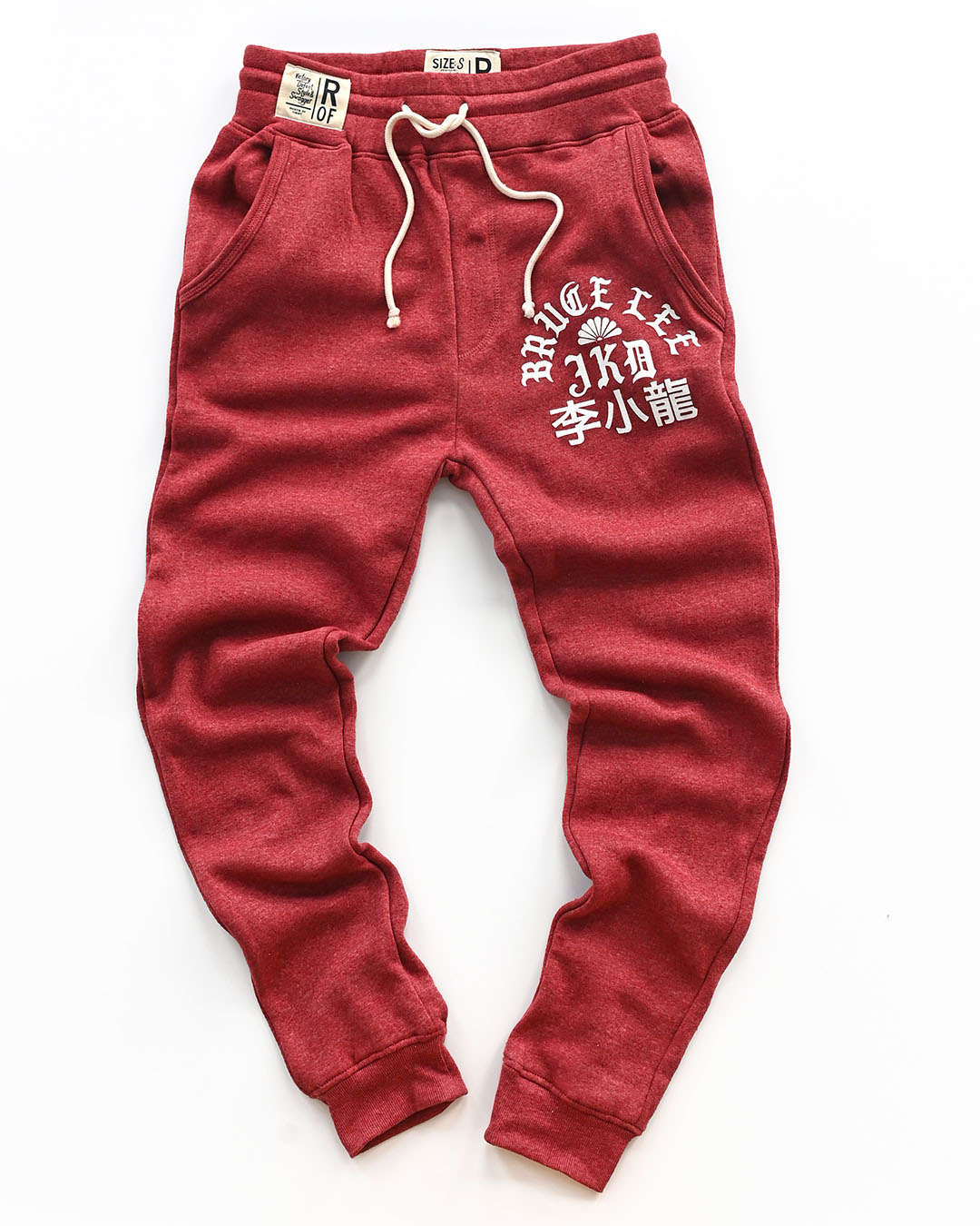 Bruce Lee JKD Cardinal Sweatpants - Roots of Fight
