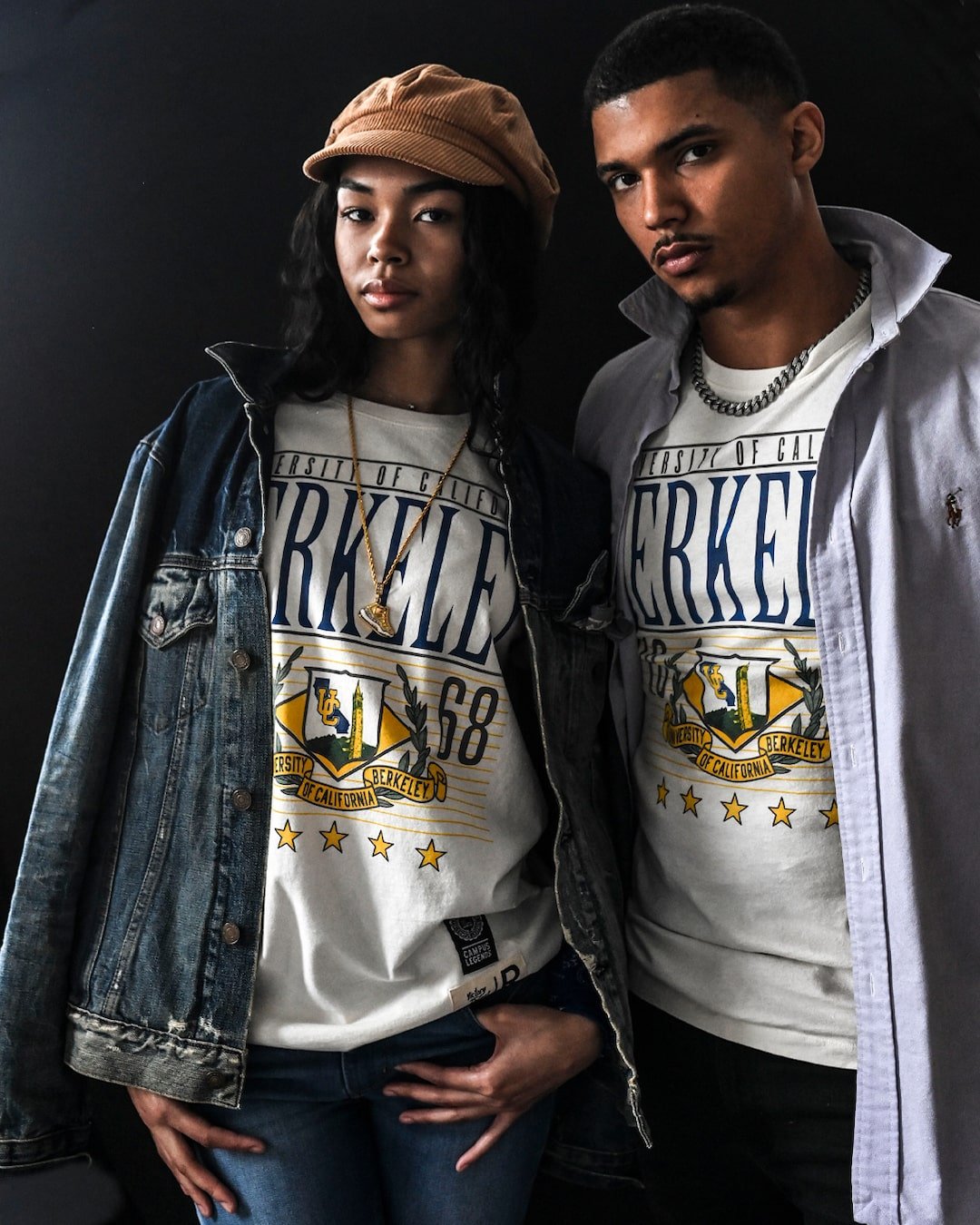 CAL - 1868 Cal White Tee - Roots of Fight