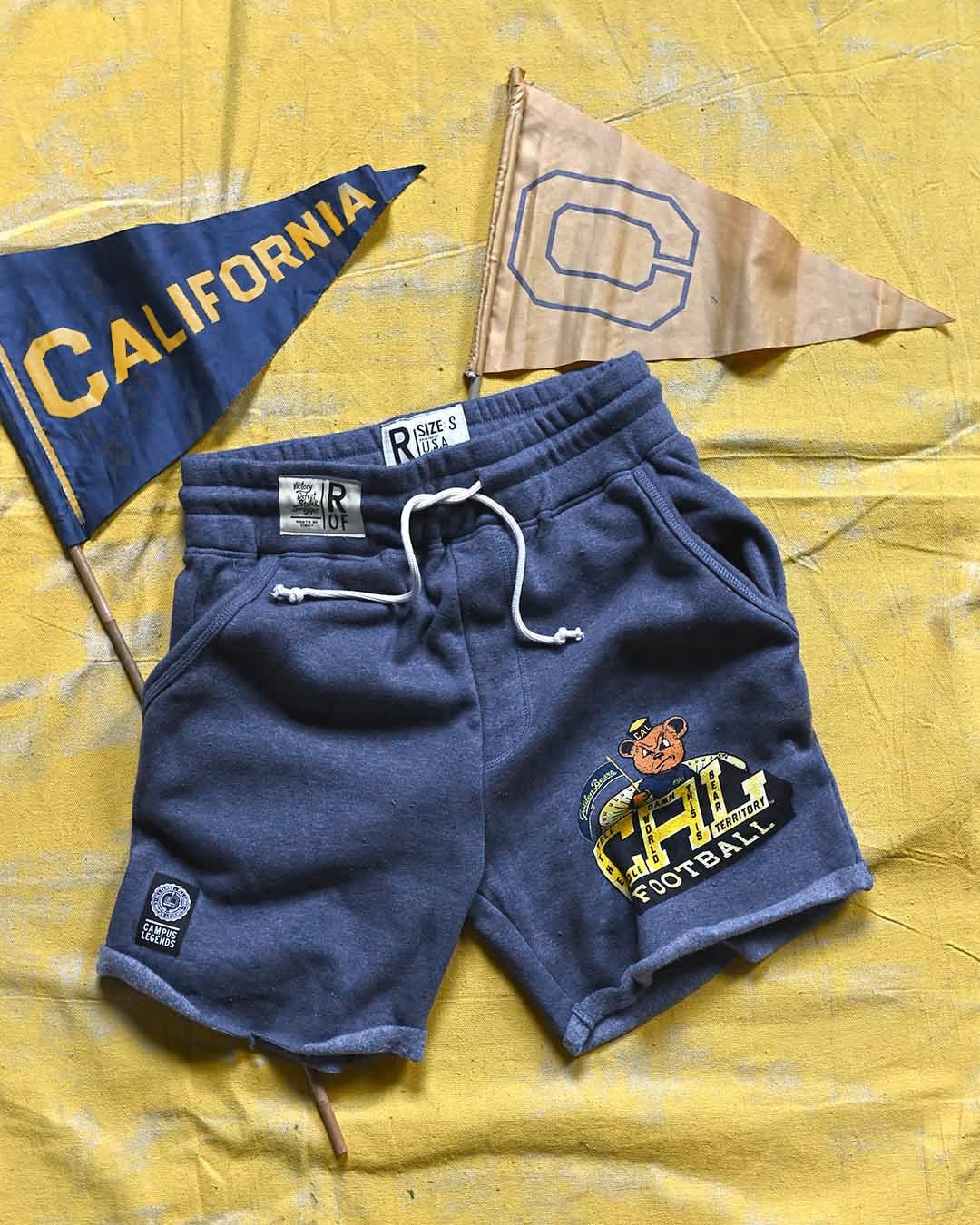 CAL - Cal Football Navy Shorts - Roots of Fight