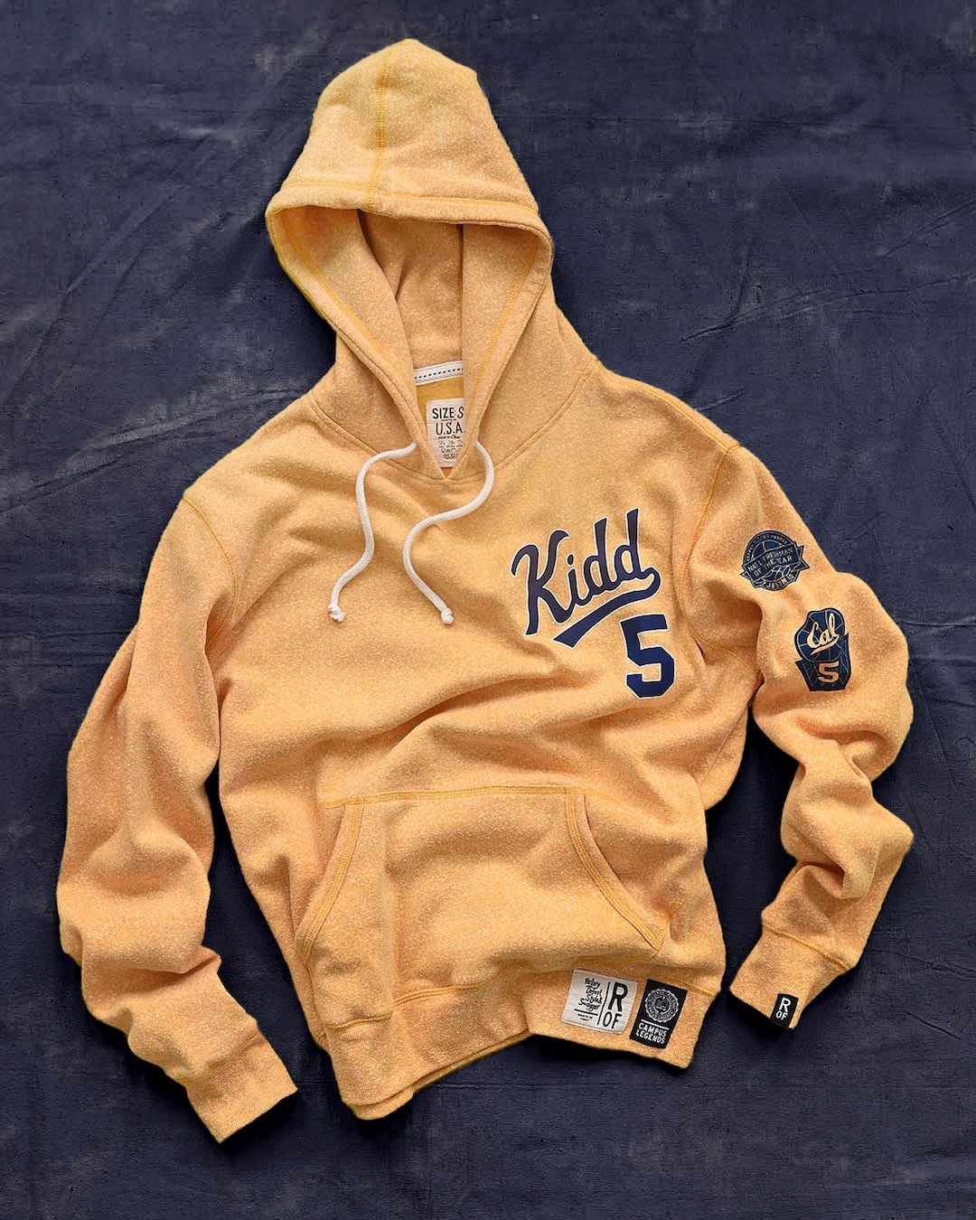 CAL - Jason Kidd #5 Gold PO Hoody - Roots of Fight