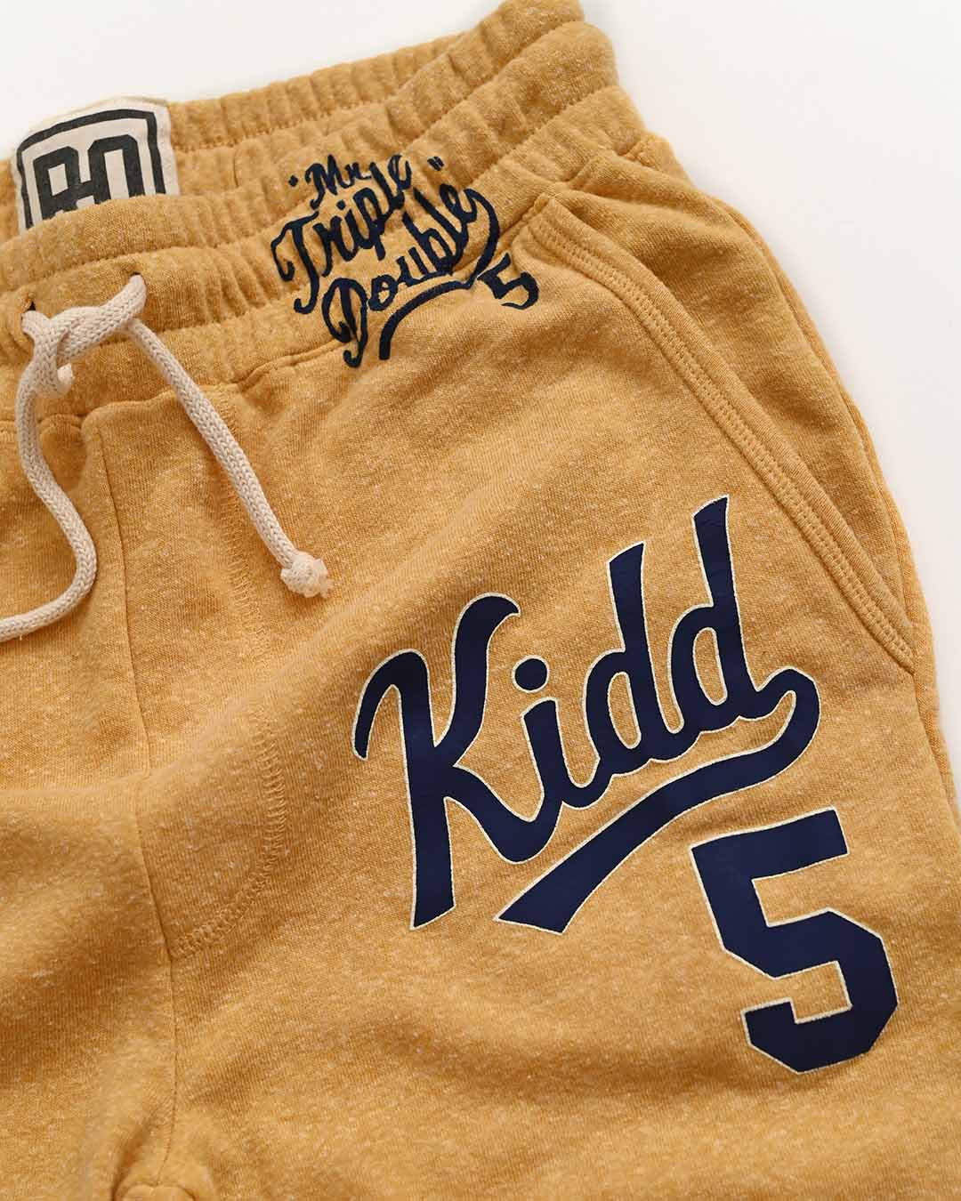 CAL - Jason Kidd #5 Gold Sweatpants - Roots of Fight