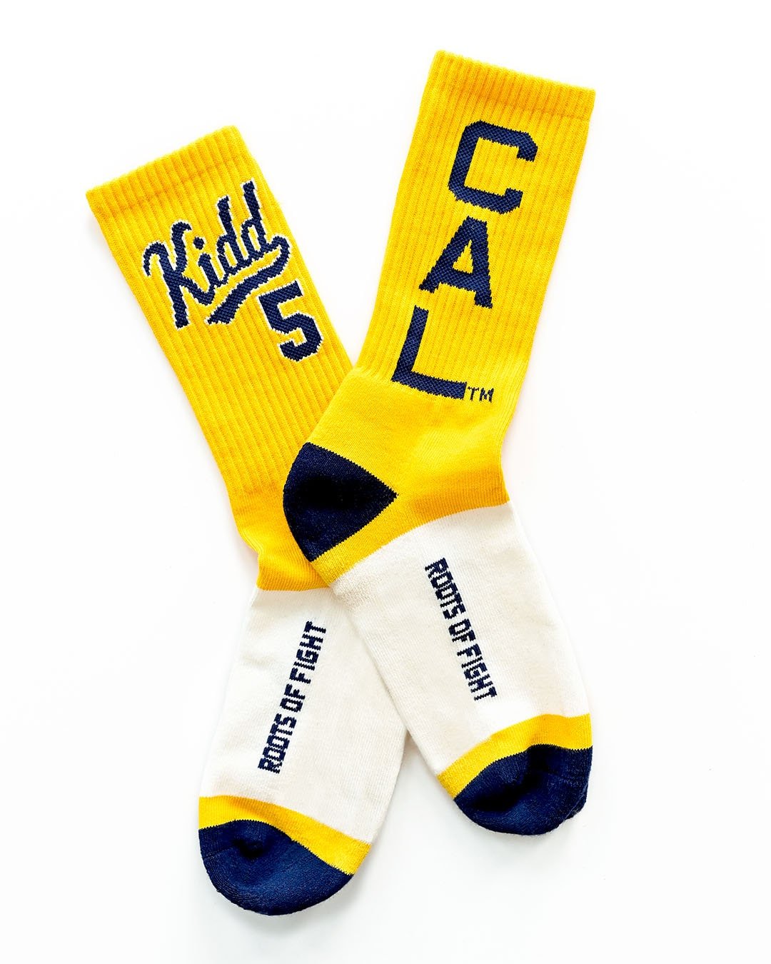 CAL - Jason Kidd Golden Bears Socks - Roots of Fight
